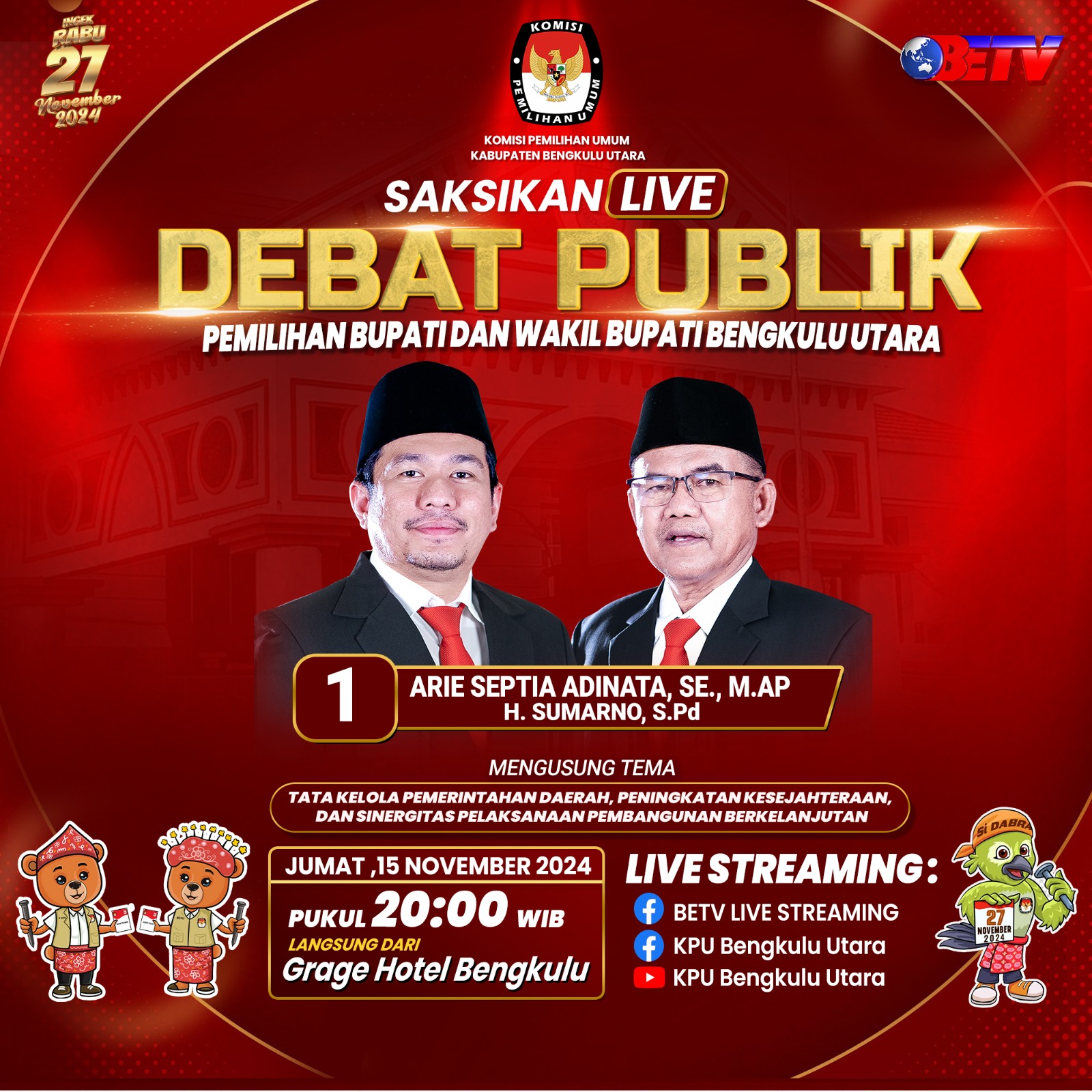 KPU DEBAT BU