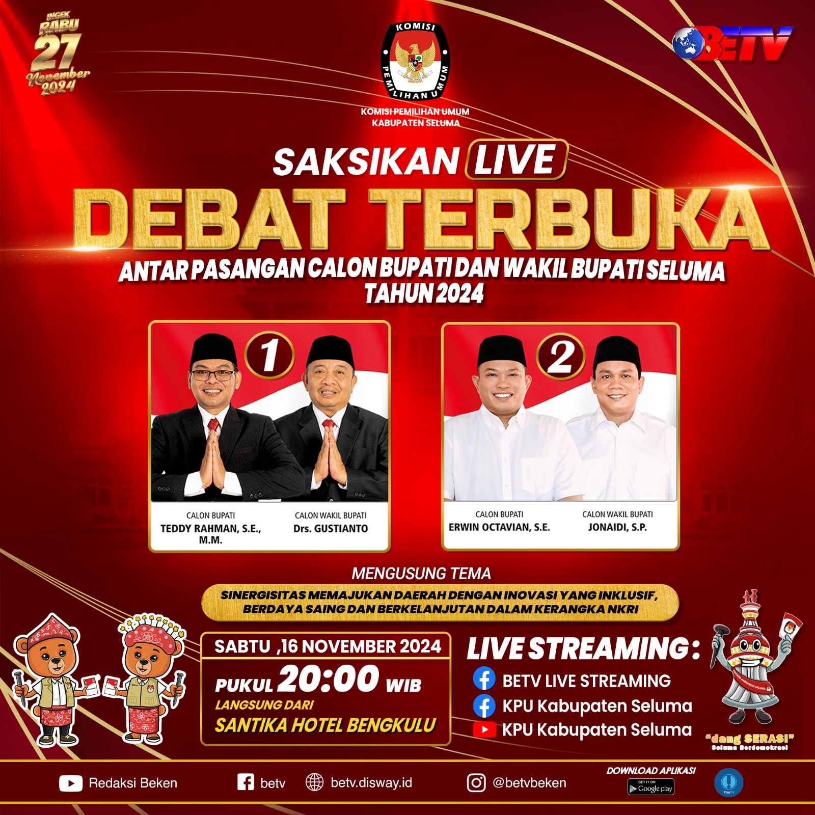 KPU DEBAT SELUMA