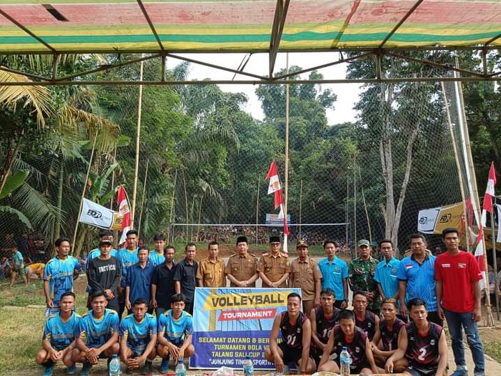 Turnamen Voli Desa Talang Sali Resmi Dibuka, Sekda Seluma: Tetap Jaga Sportivitas