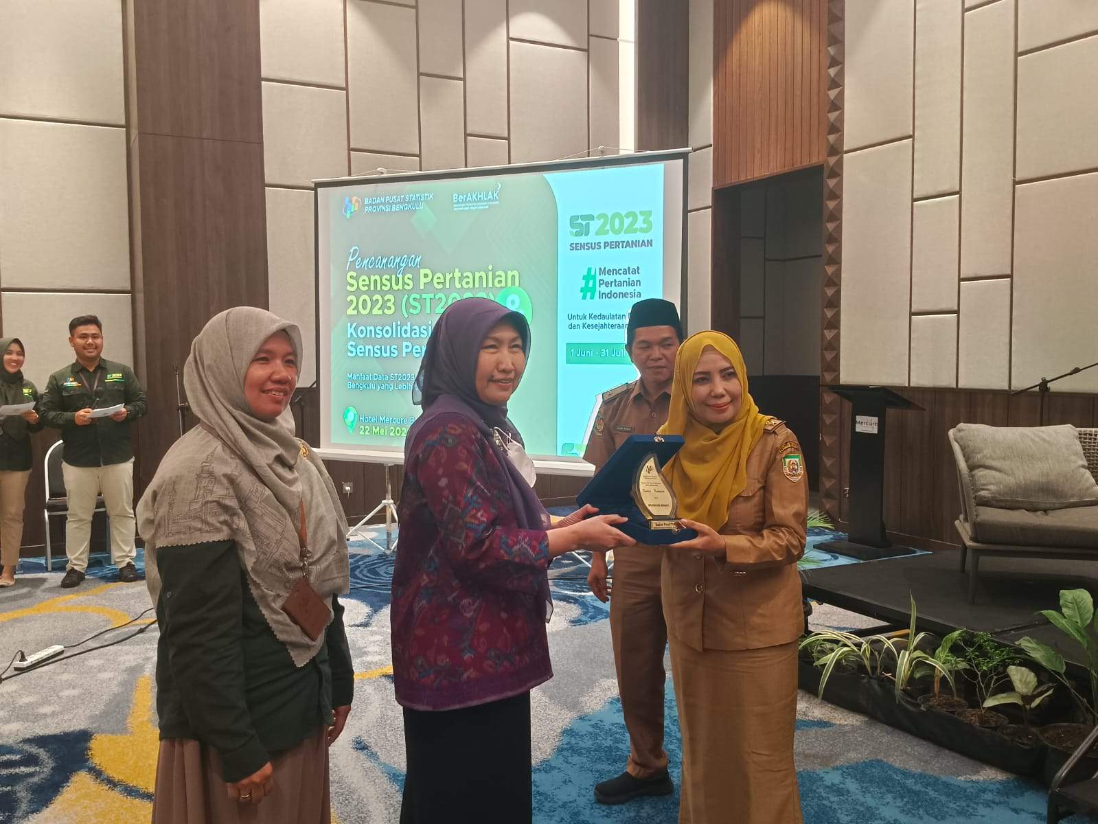 Dinas TPHP Provinsi Bengkulu Siap Kolaborasi Sukseskan Sensus Pertanian 2023 