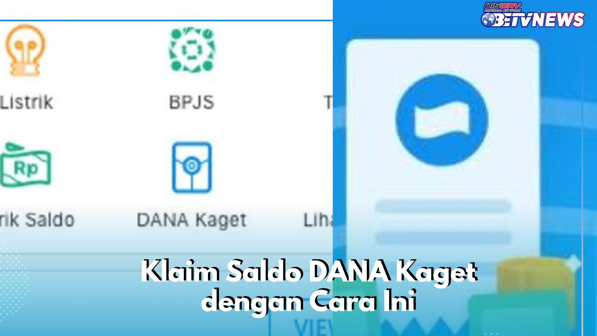 Pakai Fitur DANA Kaget Ini, Auto Dapat Saldo Gratis, Cek Cara Klaim di Sini