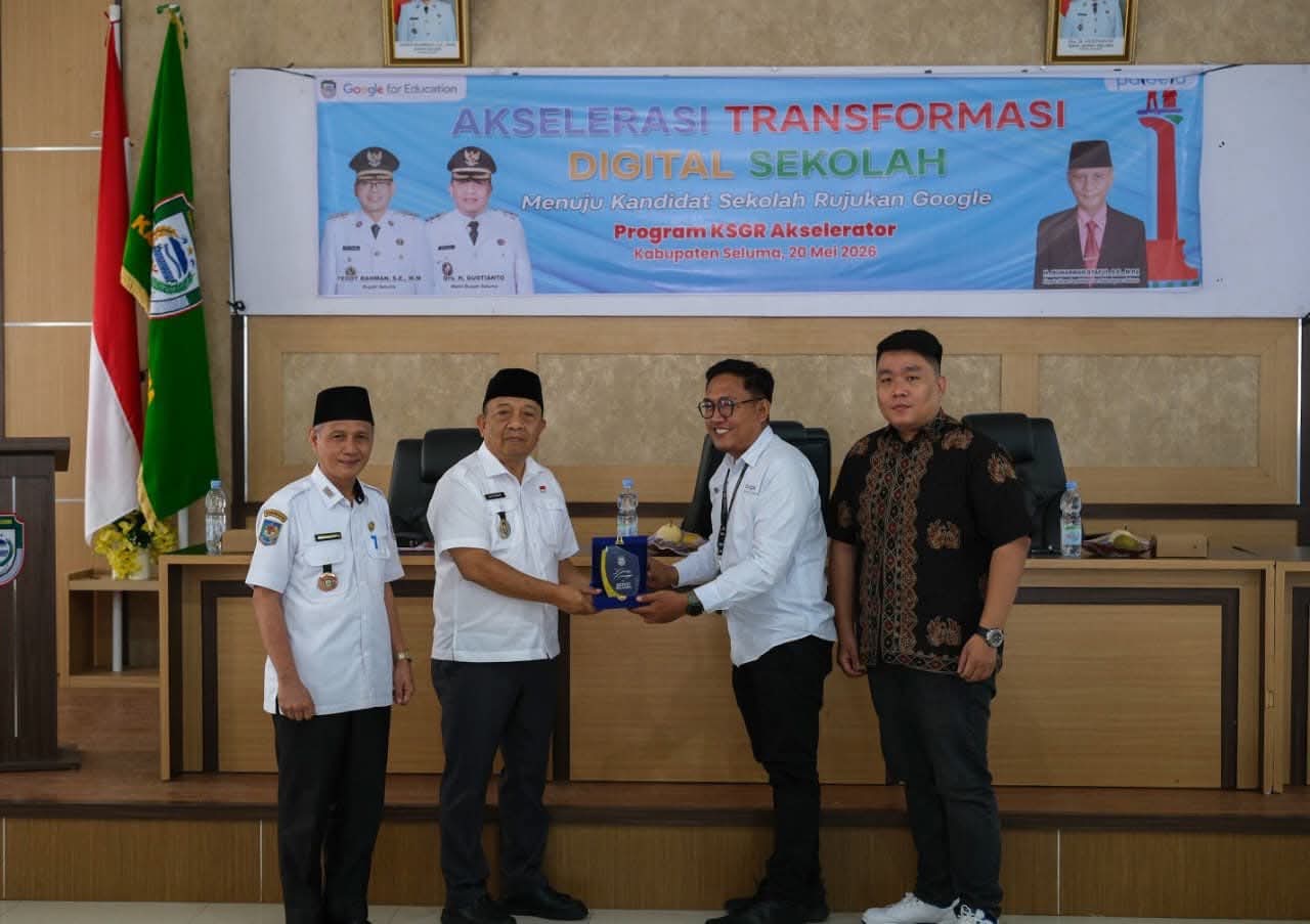 Gandeng Google Indonesia, Pemkab Seluma Percepat Transformasi Digital di Sekolah