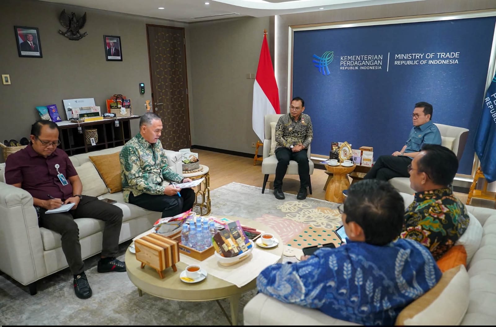 Temui Mendag, Bupati Teddy Rahman Dorong Pembangunan Pasar Harian Seluma Masuk Program 2027
