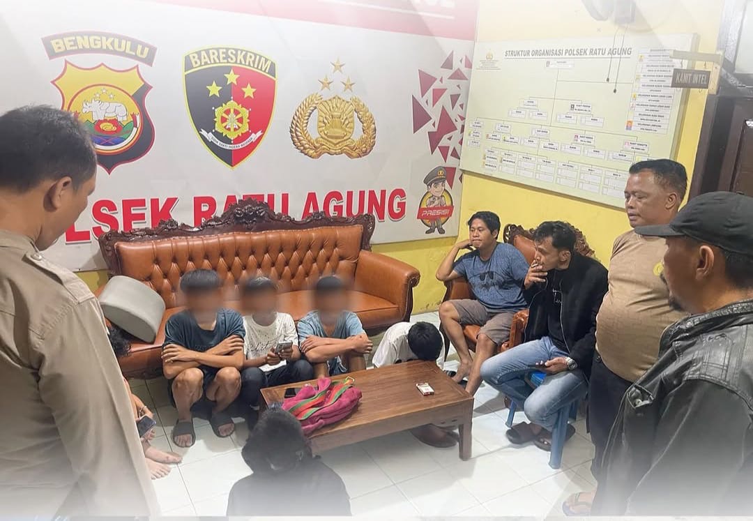 Polisi Amankan 6 Remaja Diduga Hendak Tawuran di Kawasan Lempuing