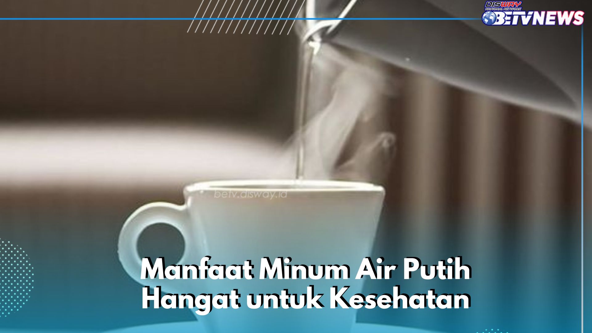 Air Putih Hangat Ampuh Mengatasi Sembelit, Cek Manfaat Lainnya di Sini! Cukup Konsumsi Rutin