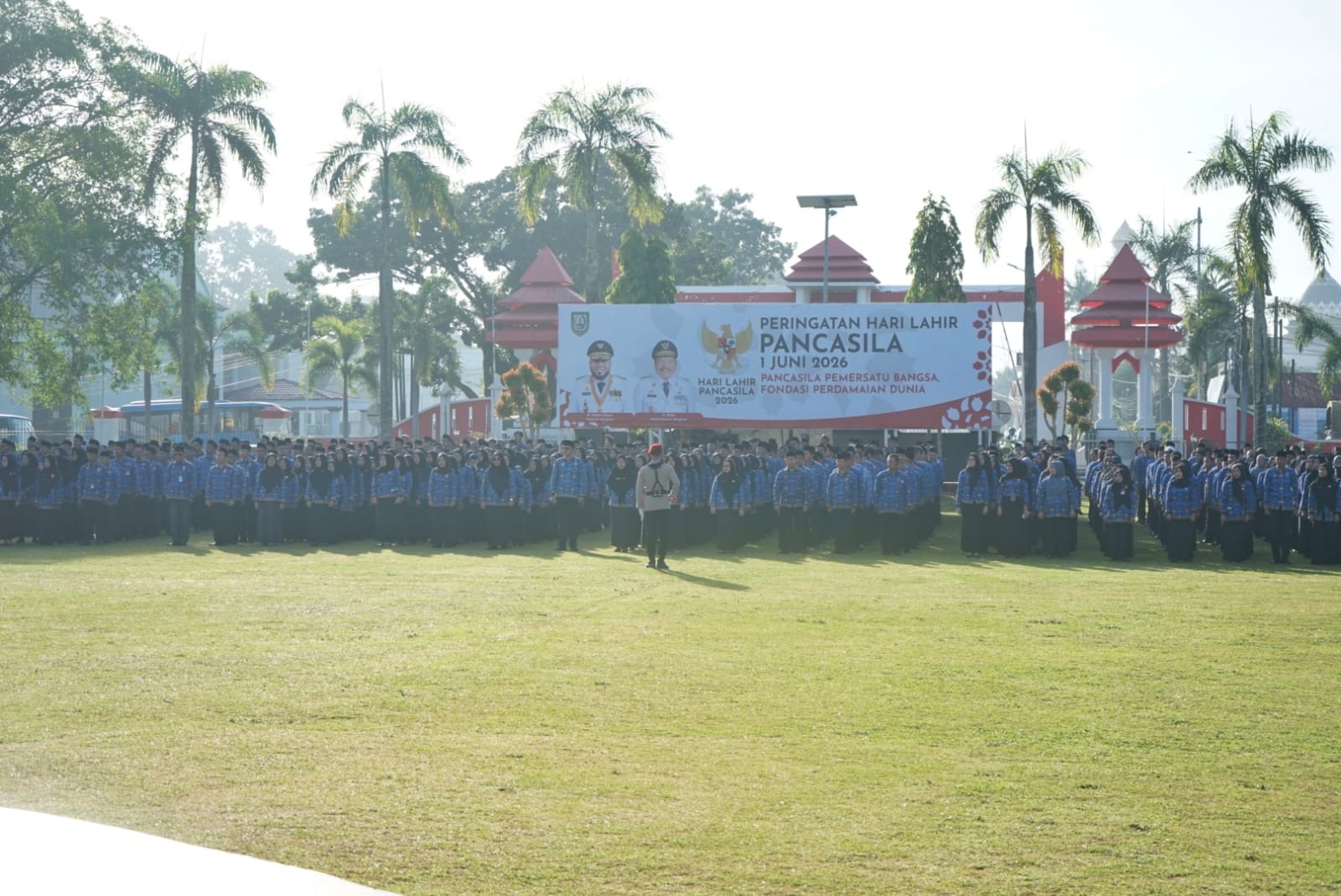 Pimpin Upacara Hari Lahir Pancasila 2026, Wagub Mian Ingatkan Pancasila Sebagai Rumah Keberagaman