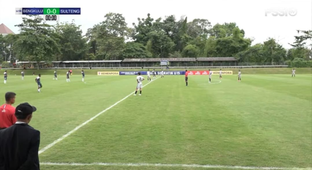 Bengkulu Vs Sulteng Imbang 1-1 dalam Laga Sengit Piala Soeratin U-15