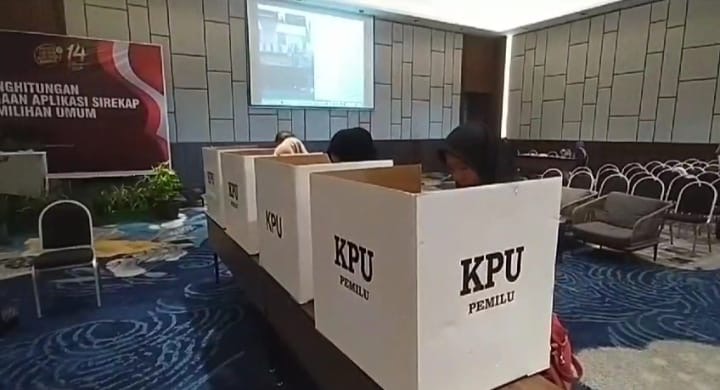 Persiapan Pemilu 2024, KPU Kota Bengkulu Simulasi Pemungutan dan Penghitungan Suara