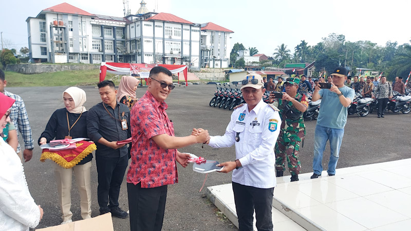 142 Kades di Bengkulu Tengah Terima Motor Dinas Baru, Telan APBD Rp2,2 Miliar