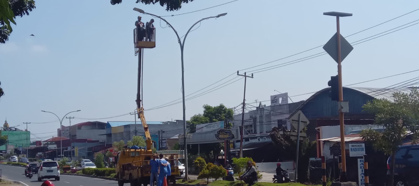 Dishub Kota Bengkulu Targetkan 305 Unit Lampu Jalan Terpasang Tahun ini