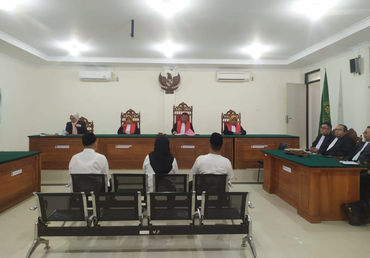 Sidang Kasus Korupsi Dana BOS MAN 2 Kepahiang, 3 Terdakwa Minta Hukuman Diringankan