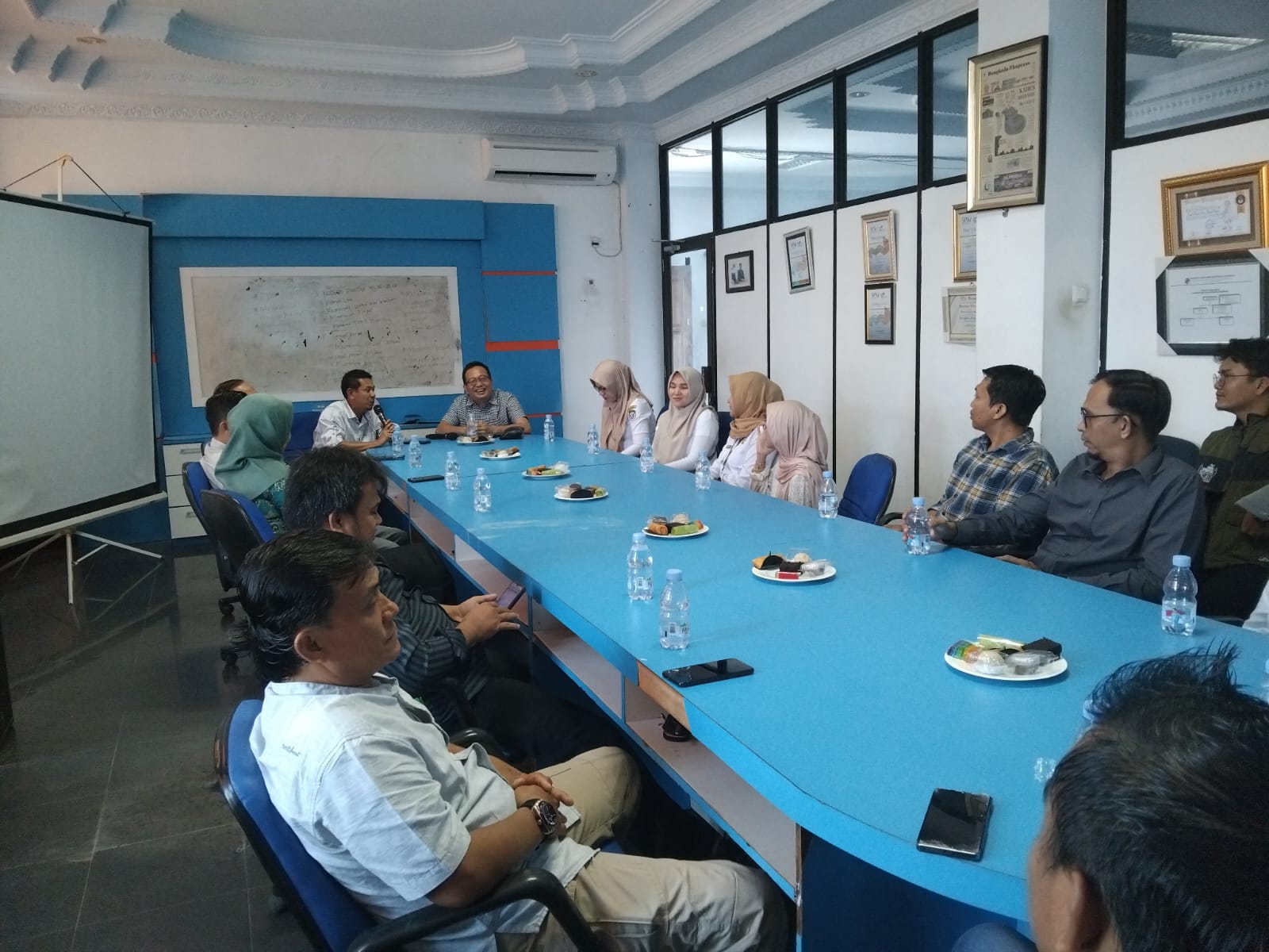 Perkuat Kerja Sama Media, Kominfo Seluma Jalin Koordinasi dengan BEMG