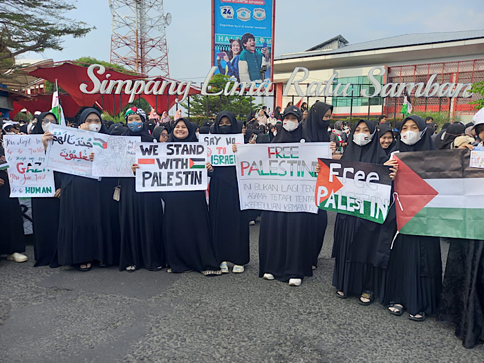 Tuntutan Aksi Bela Palestina di Bengkulu, Pemerintah Diminta Kirim Pasukan Perdamaian