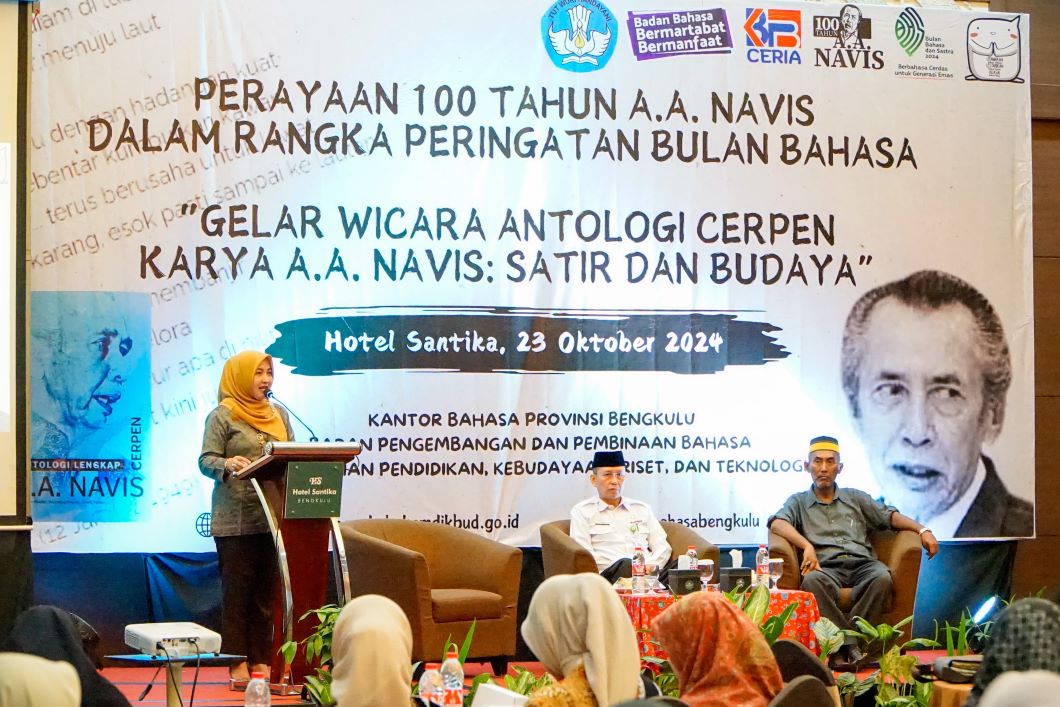 Balai Bahasa Provinsi Bengkulu Peringati 100 Tahun Sastrawan AA Navis dan Bulan Bahasa 