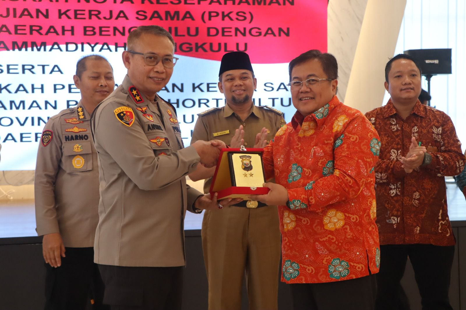 Polda Bengkulu Jalin Kerjasama dengan Universitas Muhammadiyah dan DTPHP Provinsi Bengkulu