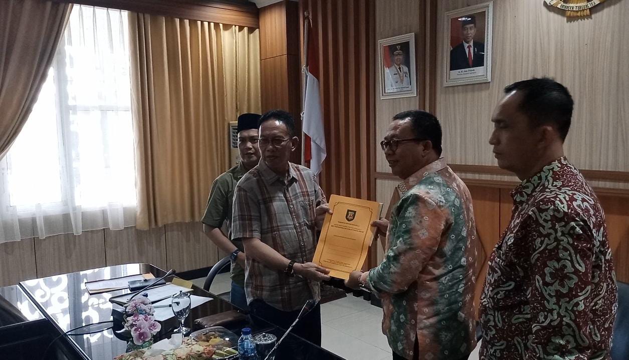 Jelang Pelantikan Arif Gunadi, Pemprov dan Pemkot Gelar Rapat Persiapan