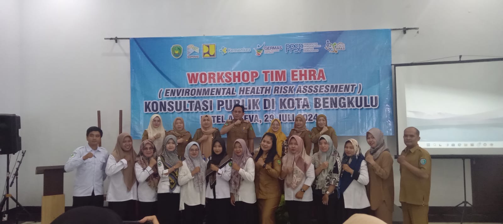 Tingkatkan Sanitasi Lingkungan, Dinkes Kota Bengkulu Gelar Workshop Tim EHRA 