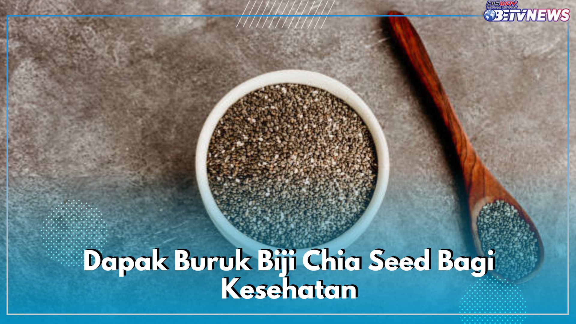 6 Dampak Buruk Biji Chia Seed yang Jarang Diketahui, Cek di Sini Apa Saja Bahayanya