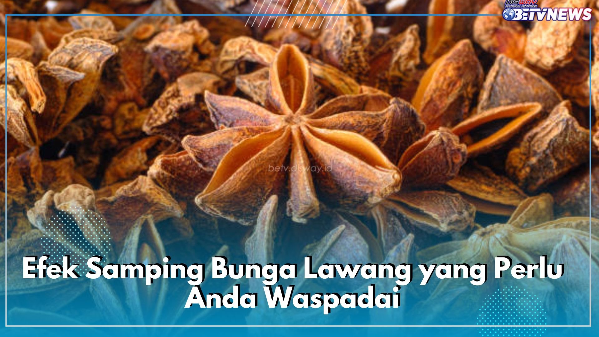 7 Efek Samping Bunga Lawang yang Perlu Anda Waspadai, Hati-hati! 