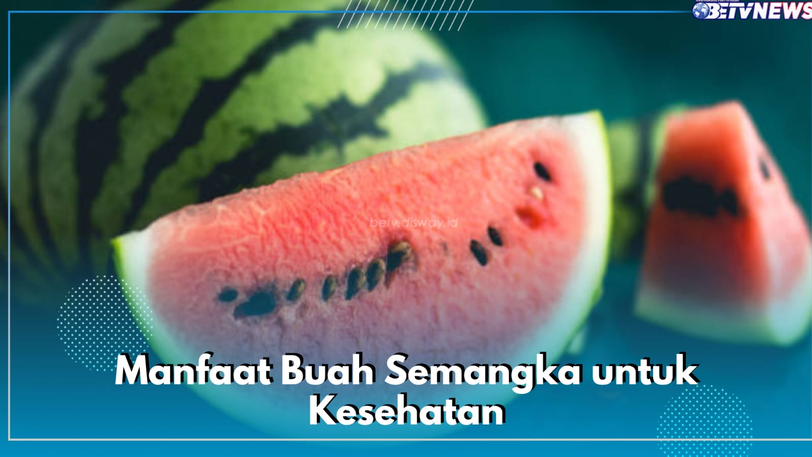 Miliki Kandungan Nutrisi Melimpah, Ini 5 Manfaat Buah Semangka untuk Kesehatan Tubuh