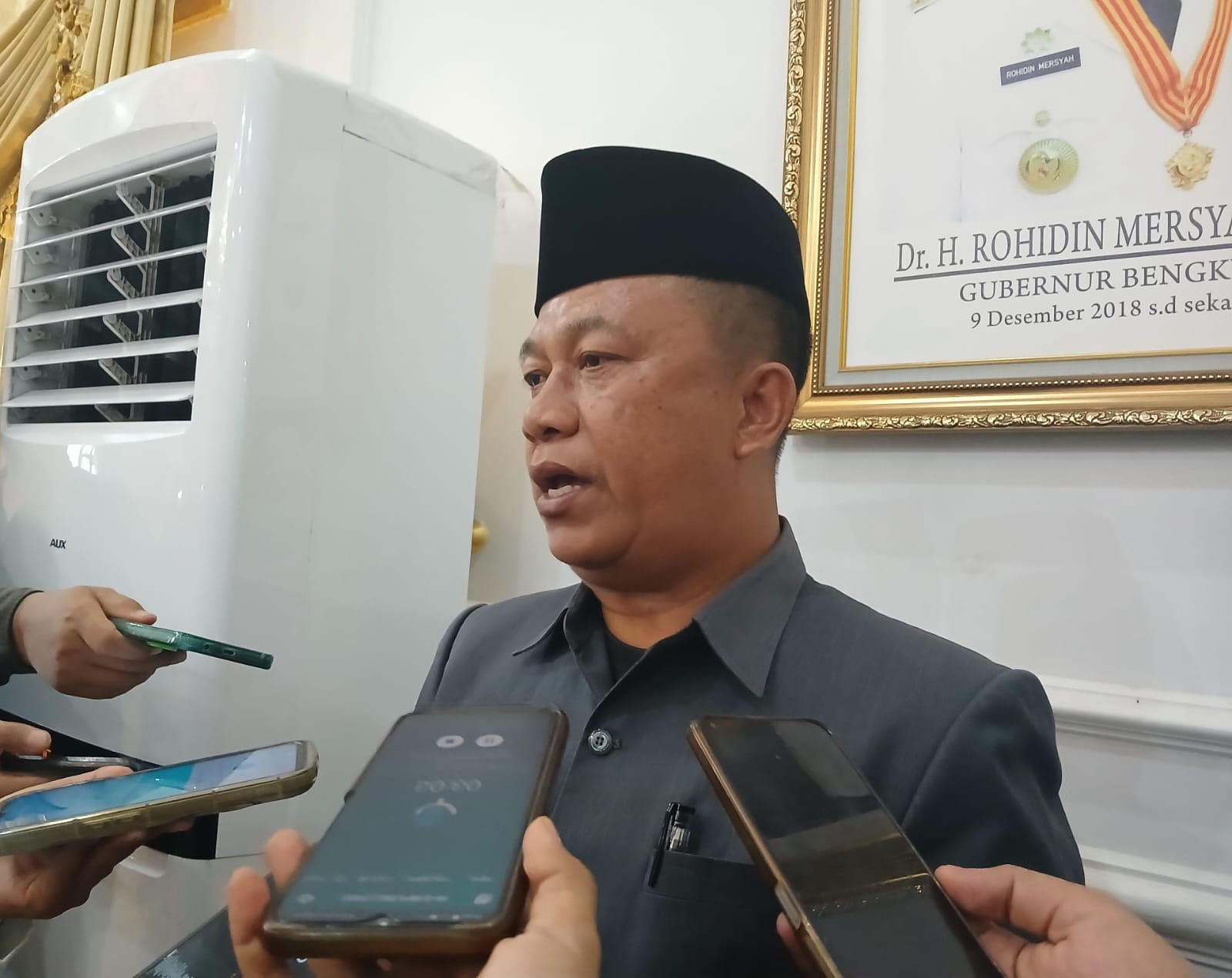 Honorer Pemprov Bengkulu Dirumahkan, BKD: Kebijakan Kepala OPD