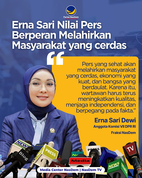 Momentum HPN 2026, Erna Sari Dewi: Pers yang Sehat Melahirkan Masyarakat yang Cerdas 