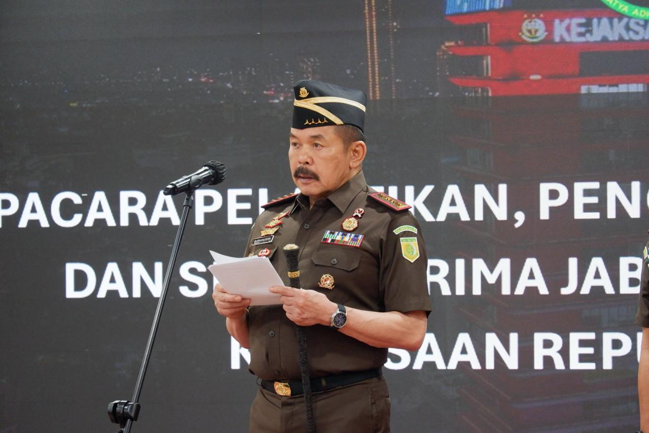 Lantik Kajati DKI Jakarta dan Bali, Jaksa Agung ST Burhanuddin Kembali Ingatkan Soal Netralitas ASN