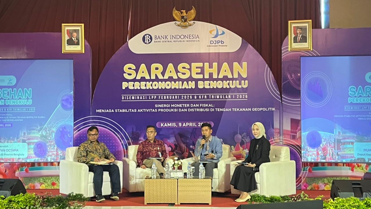 Sarasehan Ekonomi 2026: Mengukur Dampak Konflik Global terhadap Pendapatan Daerah Bengkulu