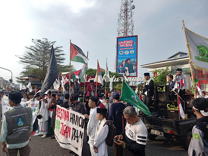 Puluhan Komunitas di Bengkulu Galang Dana untuk Palestina Selama 14 Hari