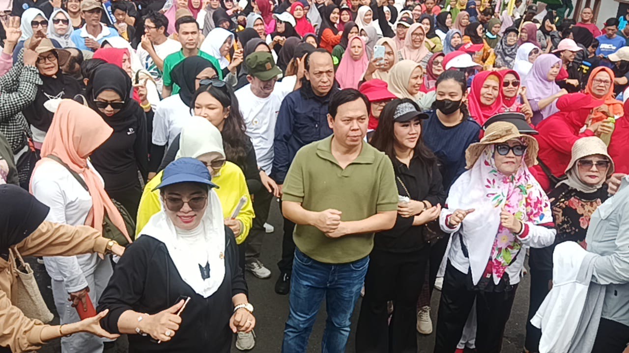 Ketua DPD RI Sultan B. Najamudin Gelar Fun Walk Green Democracy di Bengkulu