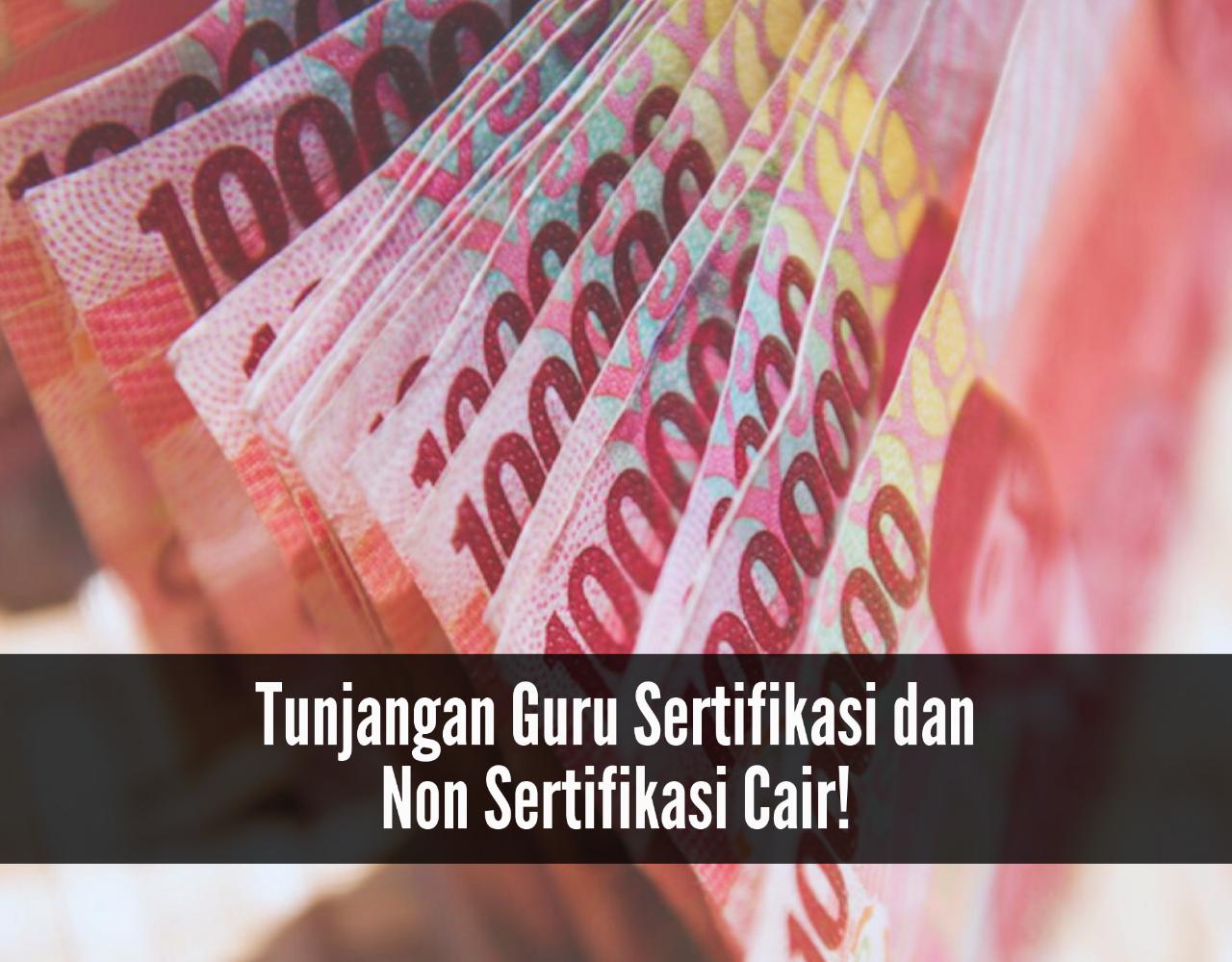 Tunjangan Guru Sertifikasi dan Non Sertifikasi Cair, Cek Nominalnya! Bikin PNS Senyum