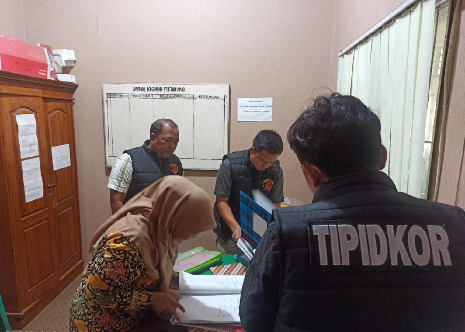 Dugaan Korupsi Rp7,1 Miliar, Polda Bengkulu Geledah Kantor Dinas Pertanian Kaur