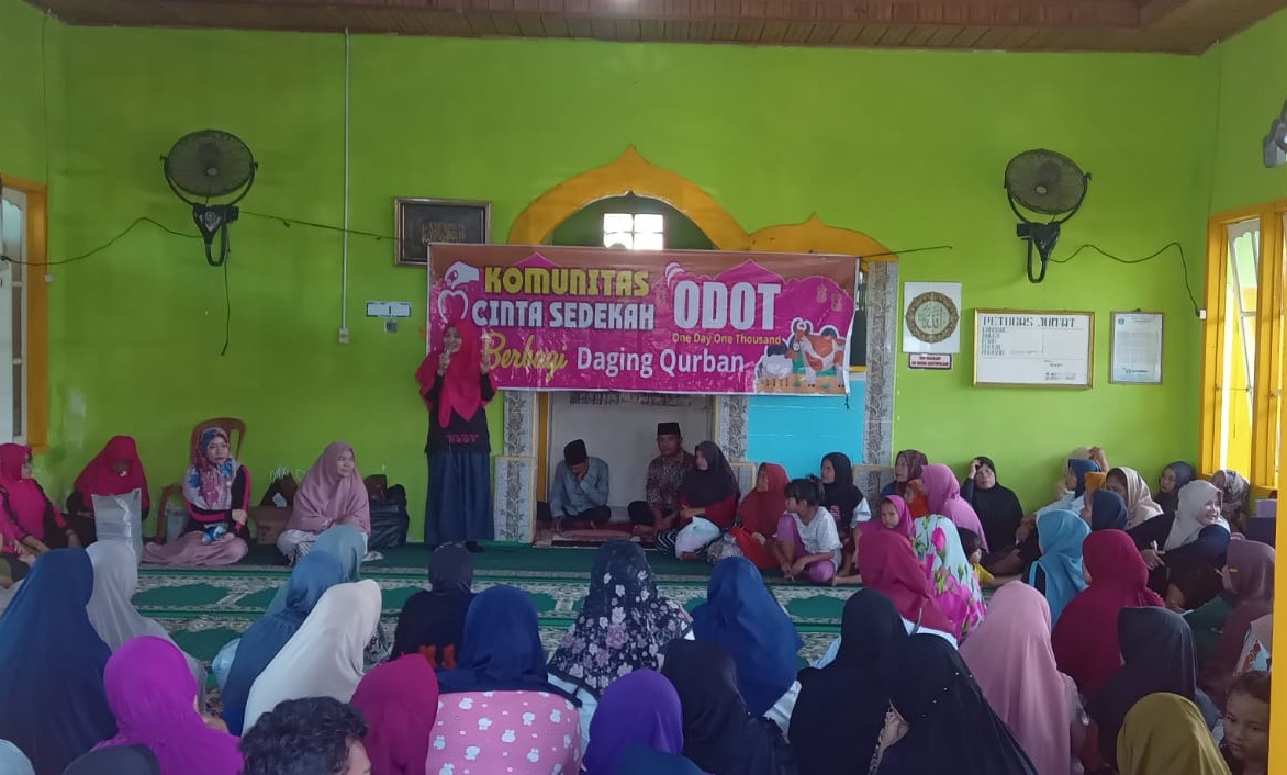 Peduli Sesama, KCS ODOT Provinsi Bengkulu Berkurban 5 Ekor Sapi pada Idul Adha 1445 H