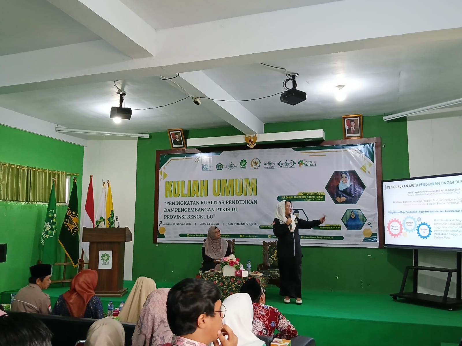 Senator Destita Siap Dampingi STIES-NU Jadi Institut, Dukung Pengembangan Pendidikan di Bengkulu
