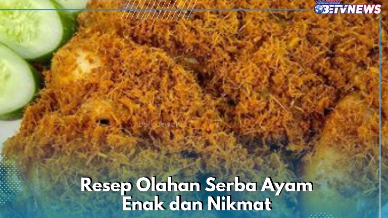 Olahan Serba Ayam Ini Enak dan Nikmat, Cek Resep di Sini! Cocok Jadi Menu Sehari-hari