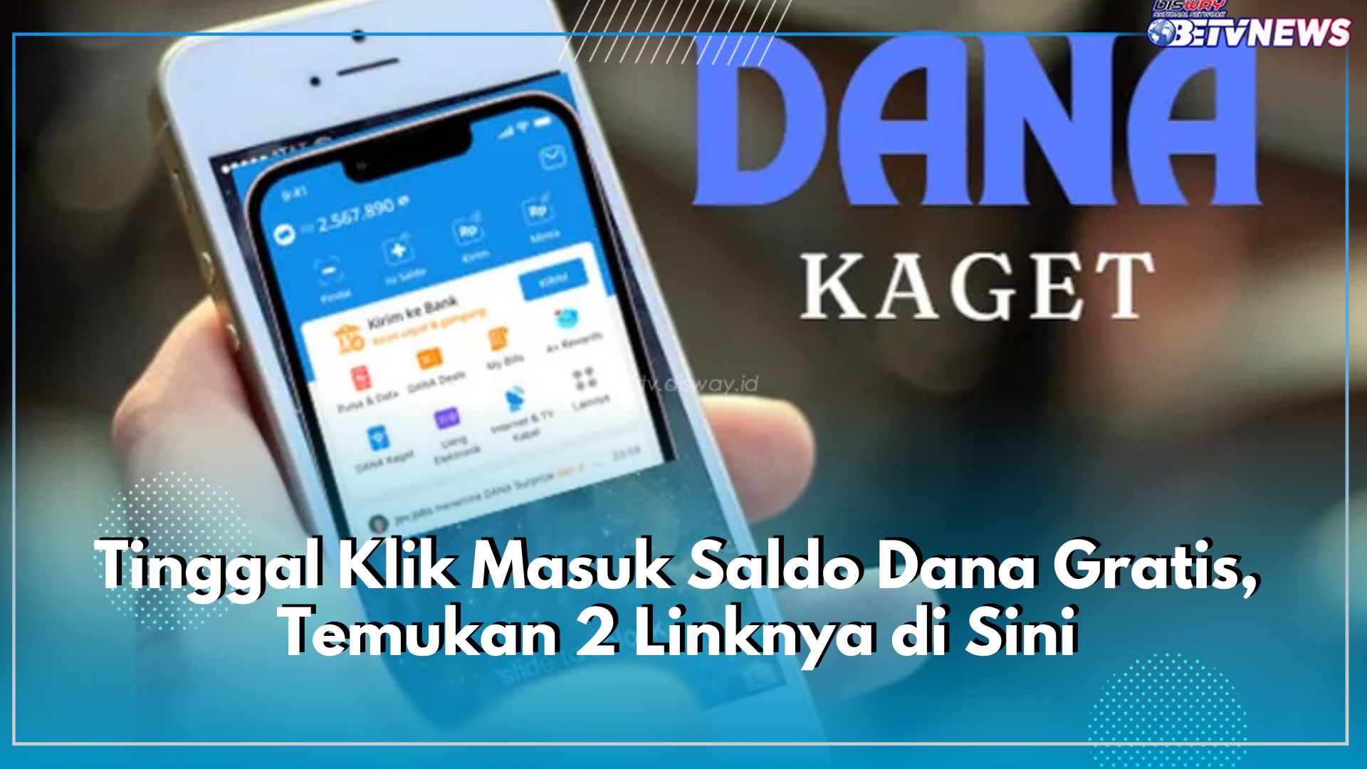 Tinggal Klik Masuk Saldo DANA Gratis, Temukan 2 Linknya di Sini