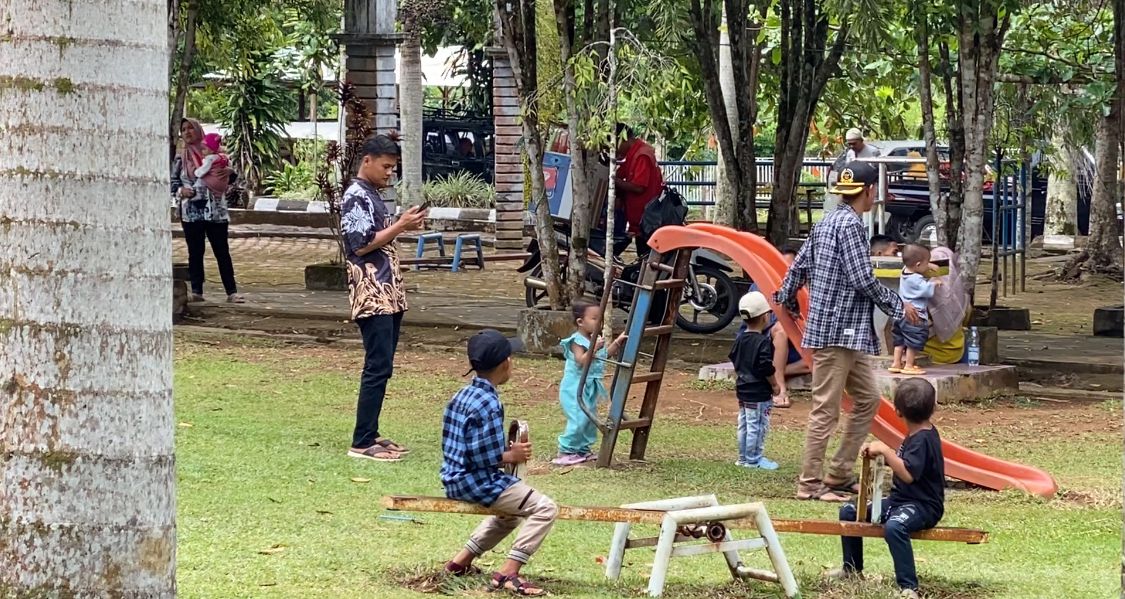 Wisata Danau Picung Lebong Padat Pengunjung, Polsek Taba Penanjung Himbau Pengunjung Wisata Sungai Tidak Mandi