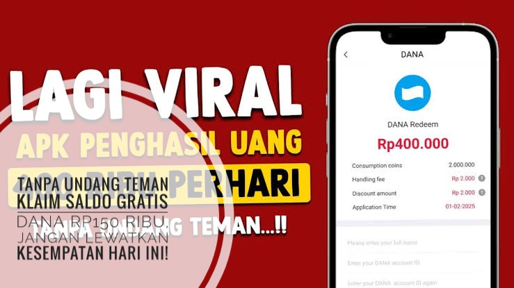 Tanpa Undang Teman Klaim Saldo Gratis DANA Rp150 Ribu, Jangan Lewatkan Kesempatan Hari Ini!