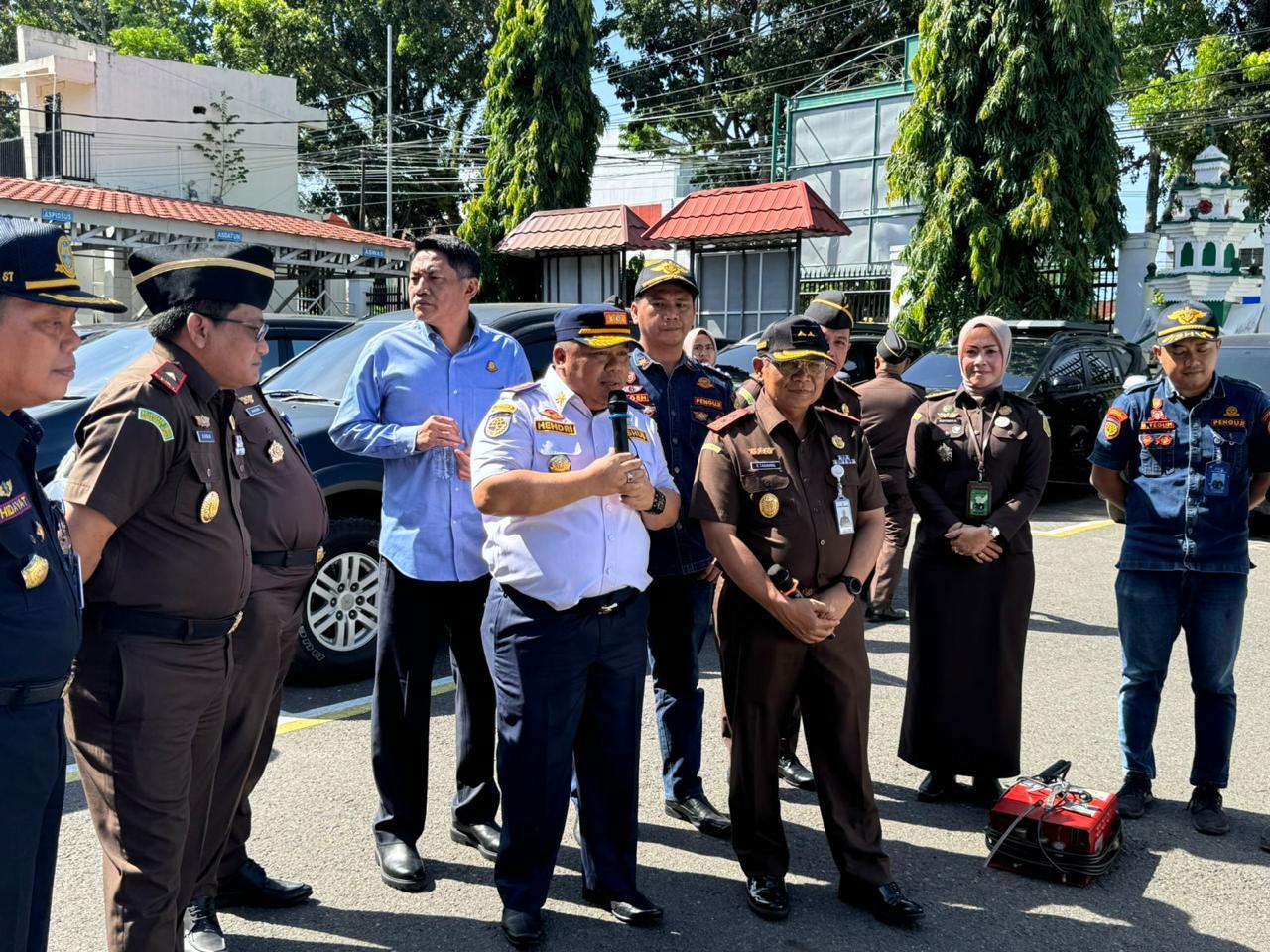 Tingkatkan Efisiensi dan Kesiapan, Kejati Bengkulu Gelar Apel Kendaraan Dinas Operasional