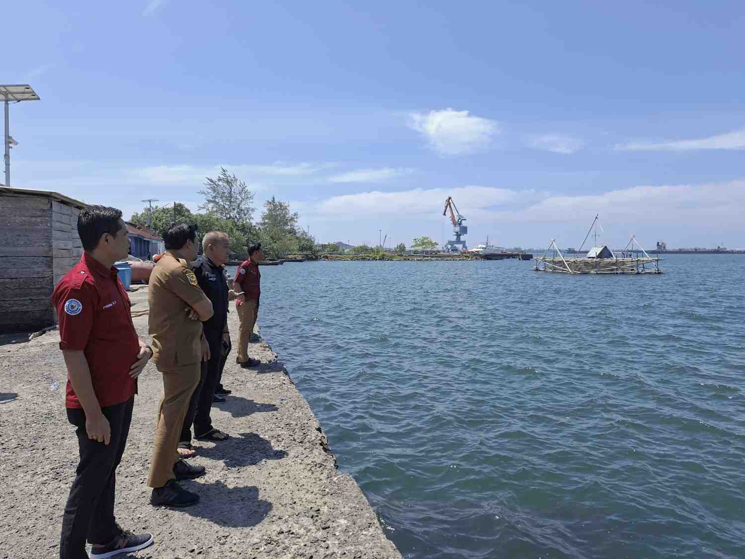 Ganggu Aktivitas Pelayaran, DKP Provinsi Himbau Bagan Tancap dan Apung Pulau Baai Dibongkar