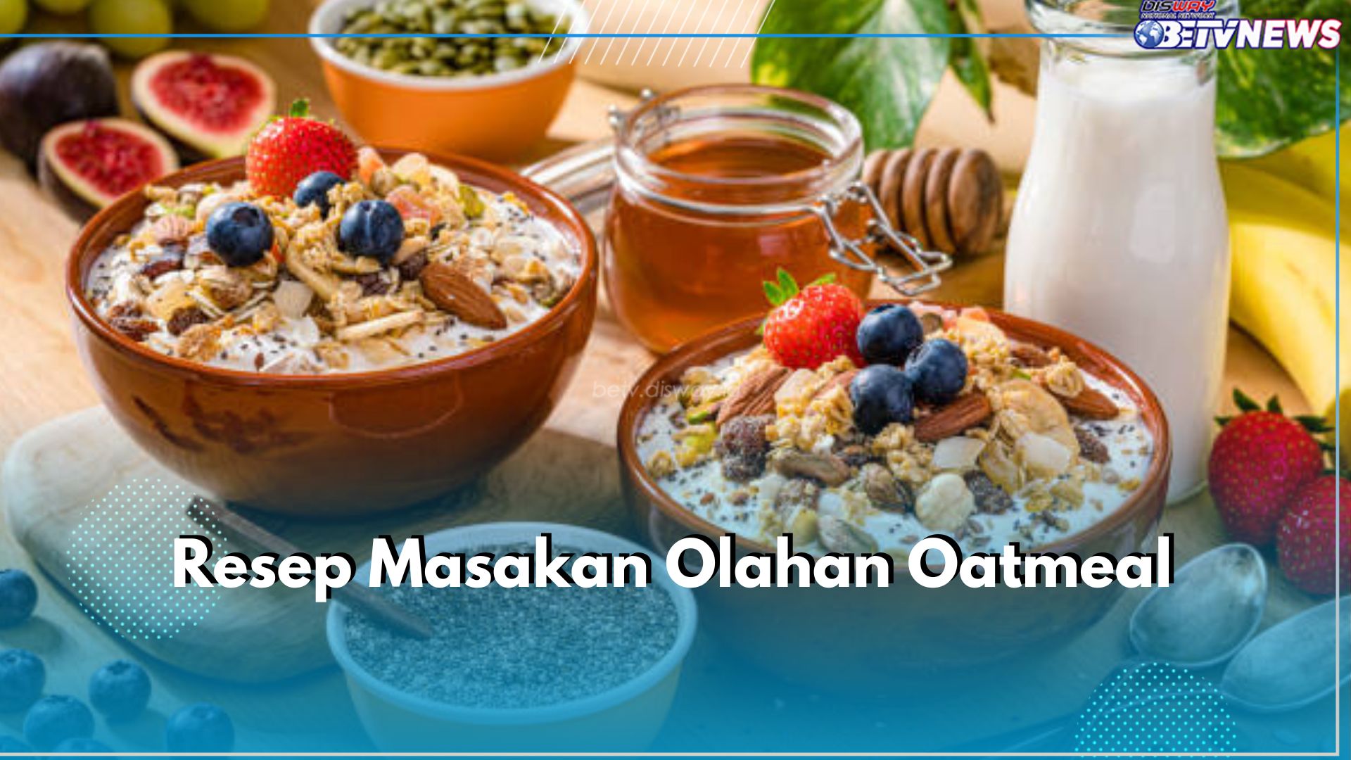 Suka Oatmeal? Yuk Buat 5 Kreasi Makanan Olahan Oatmeal Ini, Salah Satunya  Cookies