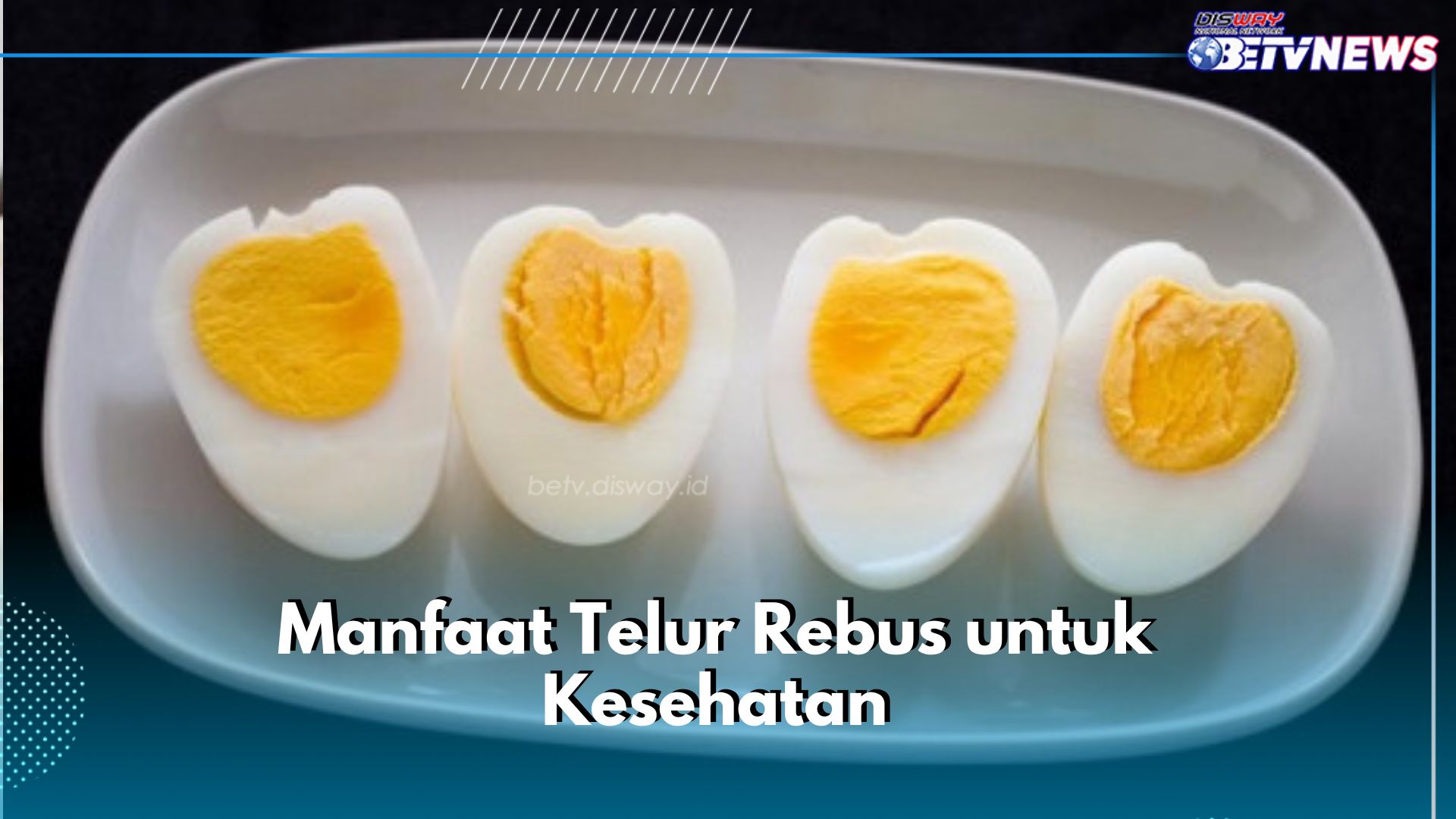 7 Manfaat Telur Rebus untuk Kesehatan, Tingkatkan Kekuatan Otot Salah Satunya