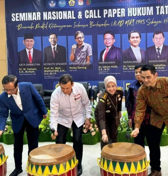 Kejati Bengkulu Hadiri Seminar Nasional dan Call Paper Hukum Tata Negara