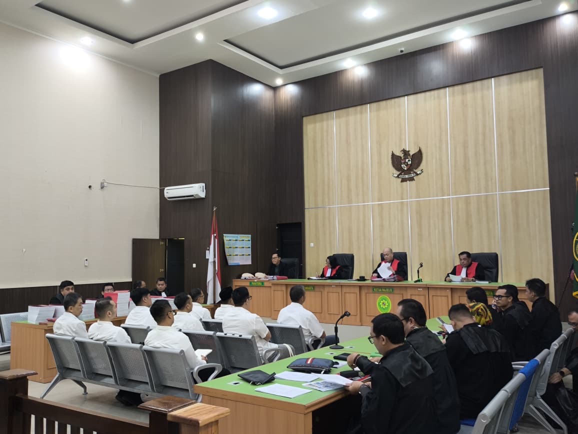 Sidang Perdana Korupsi PLTA Musi: 9 Terdakwa Didakwa Rugikan Negara Rp13,4 Miliar, 3 Ajukan Eksepsi
