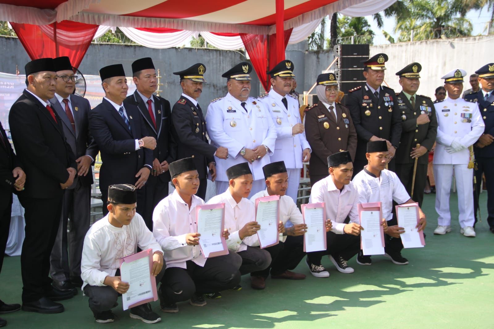 151 Warga Binaan Rutan Manna Terima Remisi HUT ke-80 RI, 6 Orang Langsung Bebas