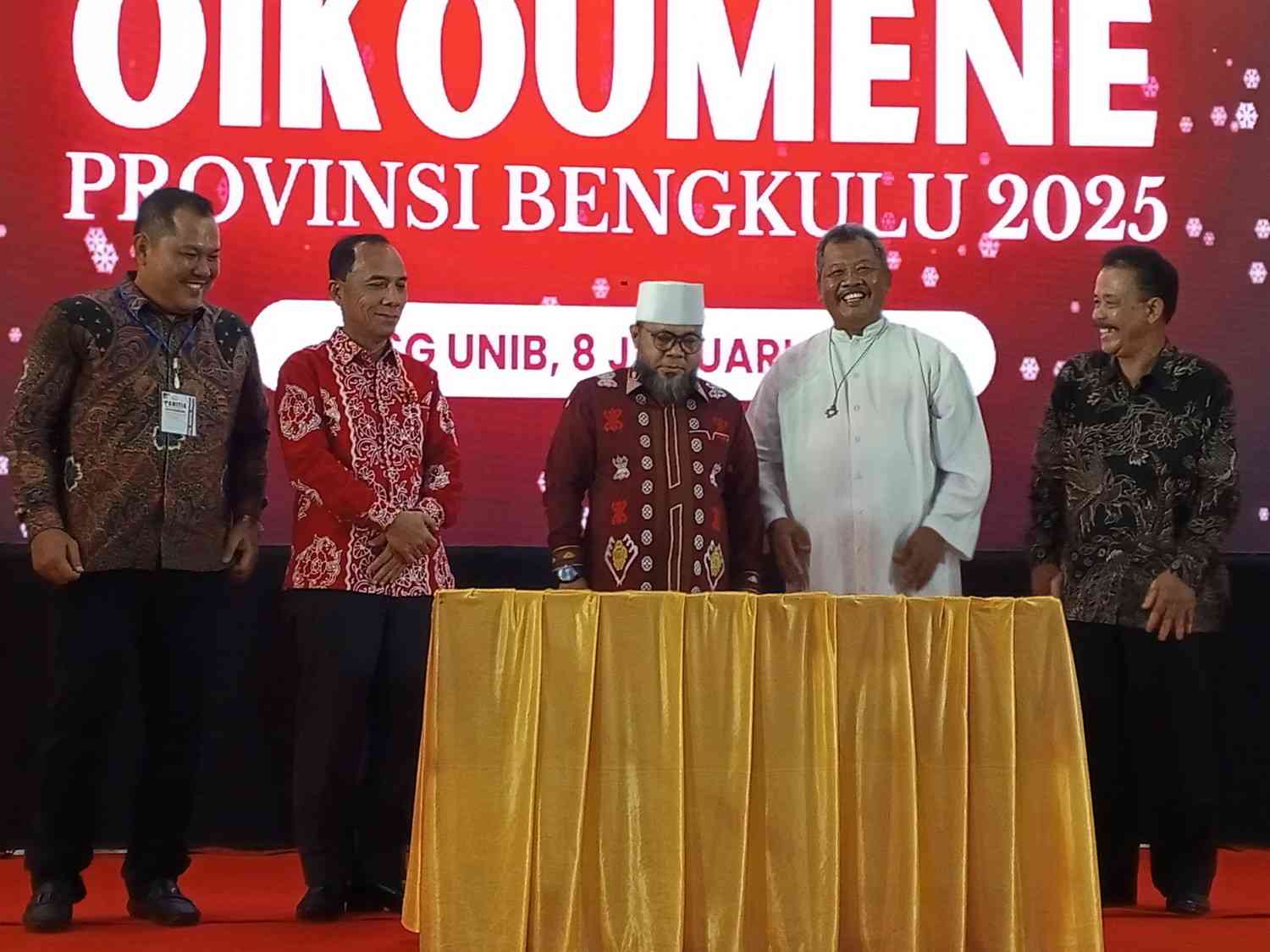 Perayaan Natal Oikumene Provinsi Bengkulu 2025, Penuh Khidmat dan Kebersamaan