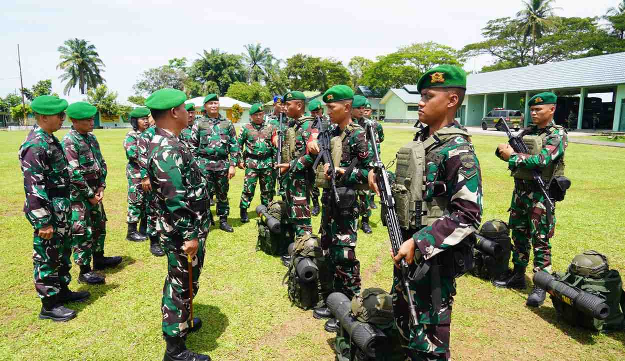 33 Prajurit TNI Diterjunkan Amankan Pulau Terluar Enggano