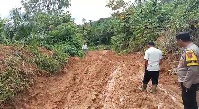 Rusak Parah, Jalan Provinsi Bak Kubangan Kerbau