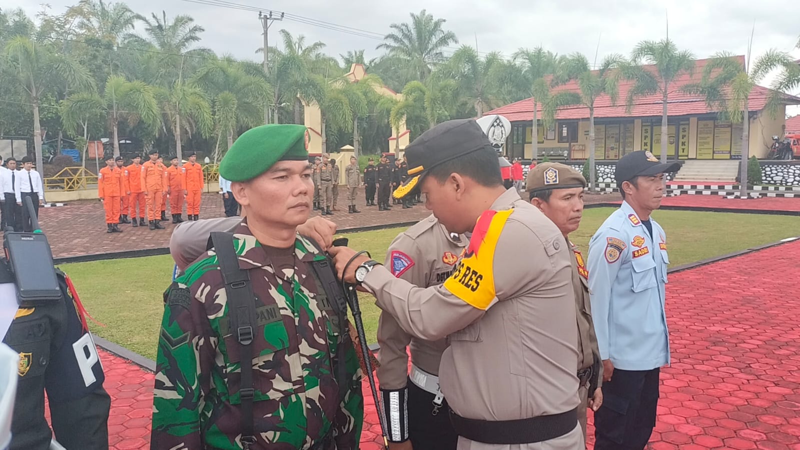 Gelar Apel Pasukan Operasi Lilin 2022, Polres Mukomuko Siap Amankan Natal dan Tahun Baru