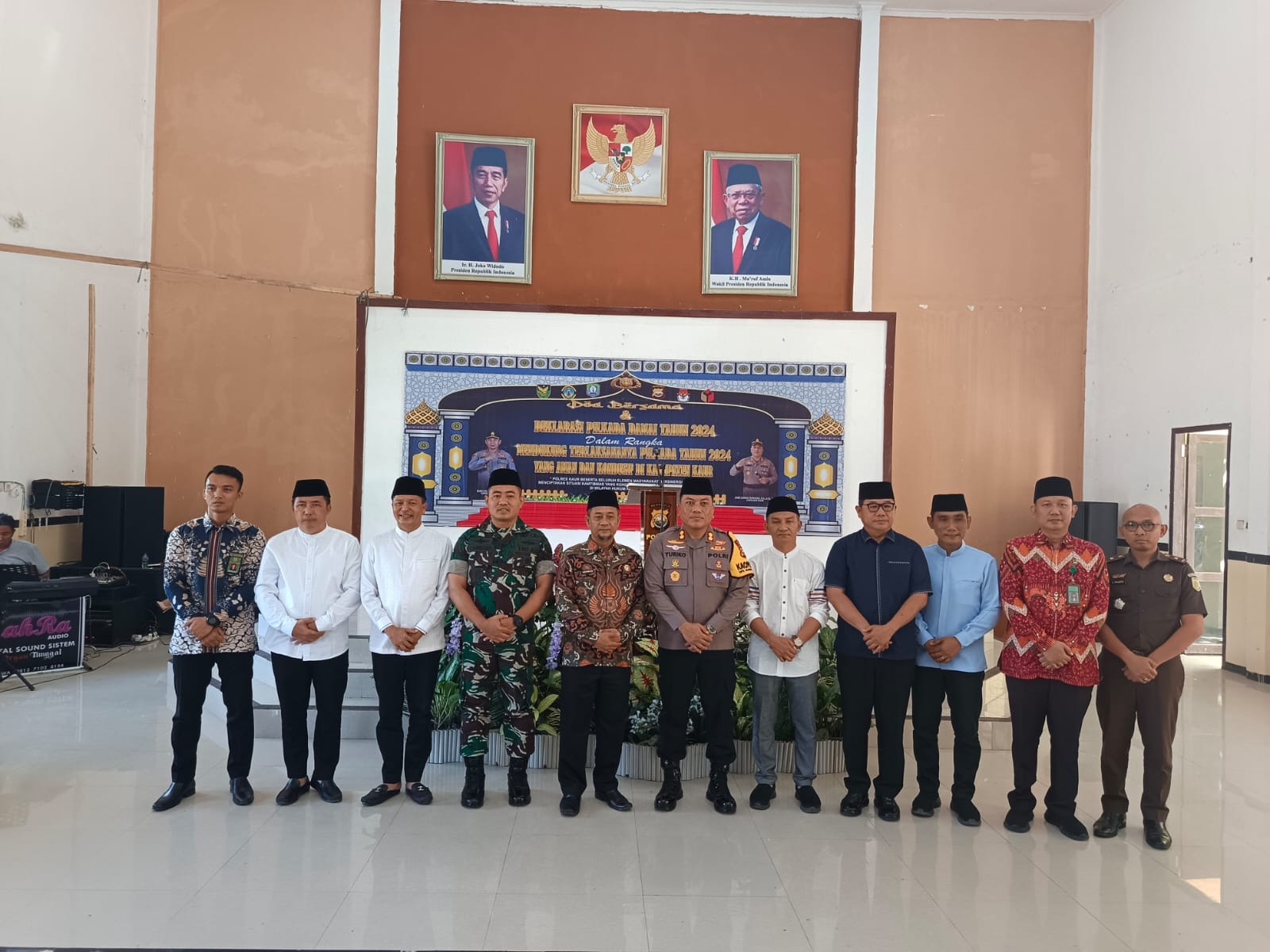 Pilkada Serentak 2024 Aman dan Kondusif, Polres Kaur Gelar Doa Bersama Lintas Agama